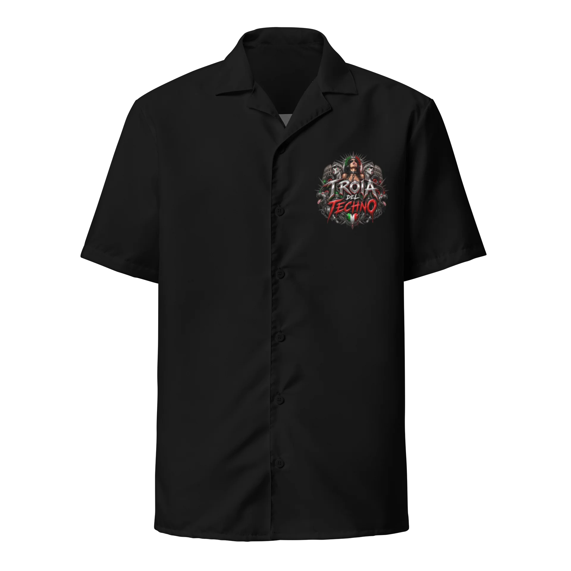 troiadeltechno hawaii shirt product image (1)