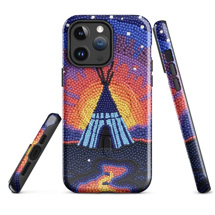 Stars and Teepee Faux-Beaded iPhone® Tough Case product image (4)