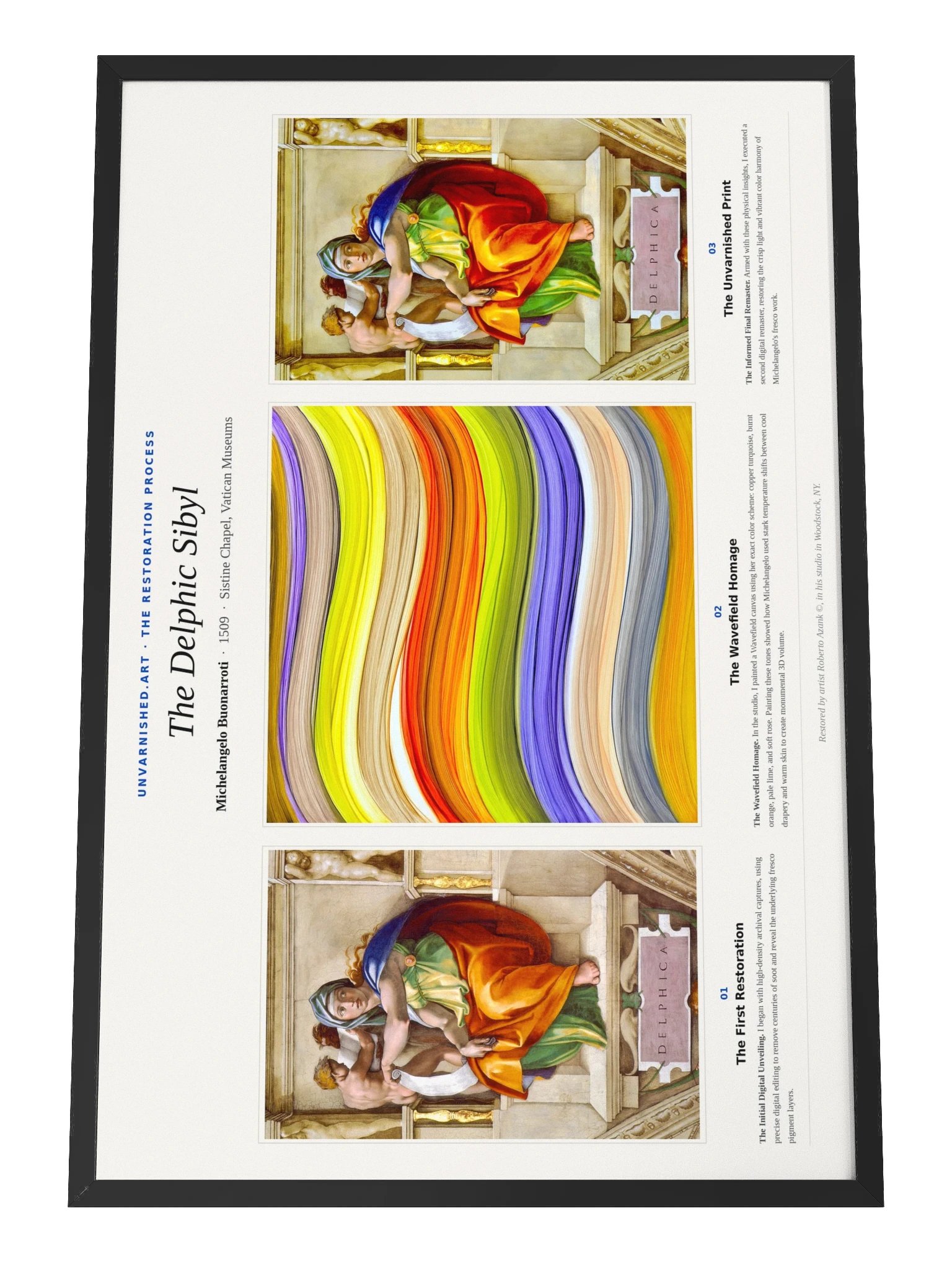 The Delphic Sibyl — Framed Process Poster product image (1)