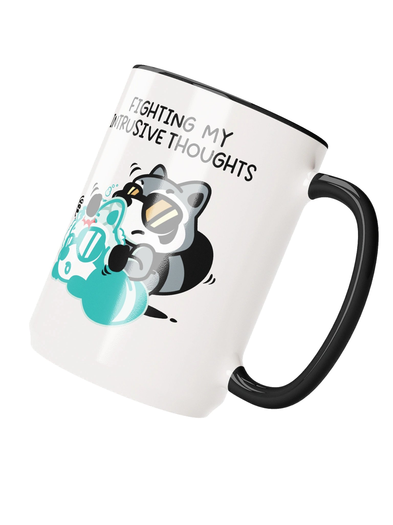 Fighting My Intrusive Thoughts Mug product image (14)