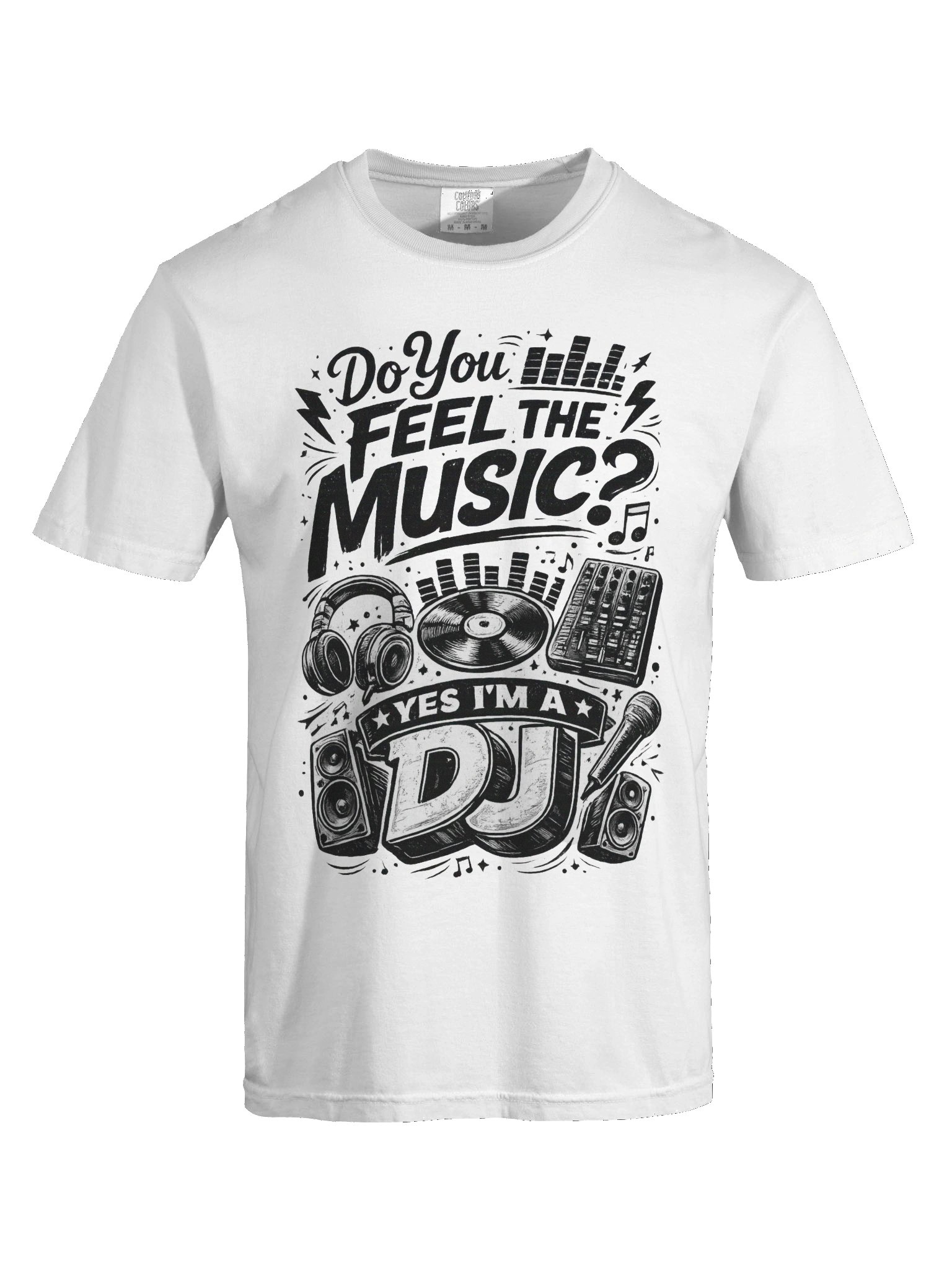 T-Shirt - Feel The Music product image (7)