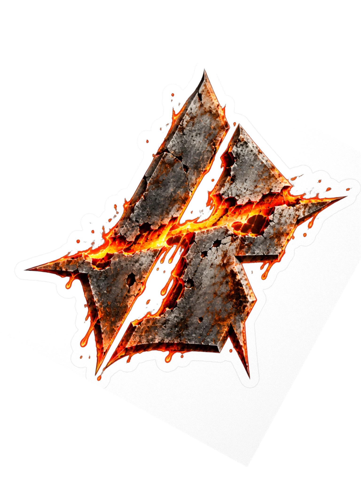 Burnthrough Official Logo Sticker product image (4)