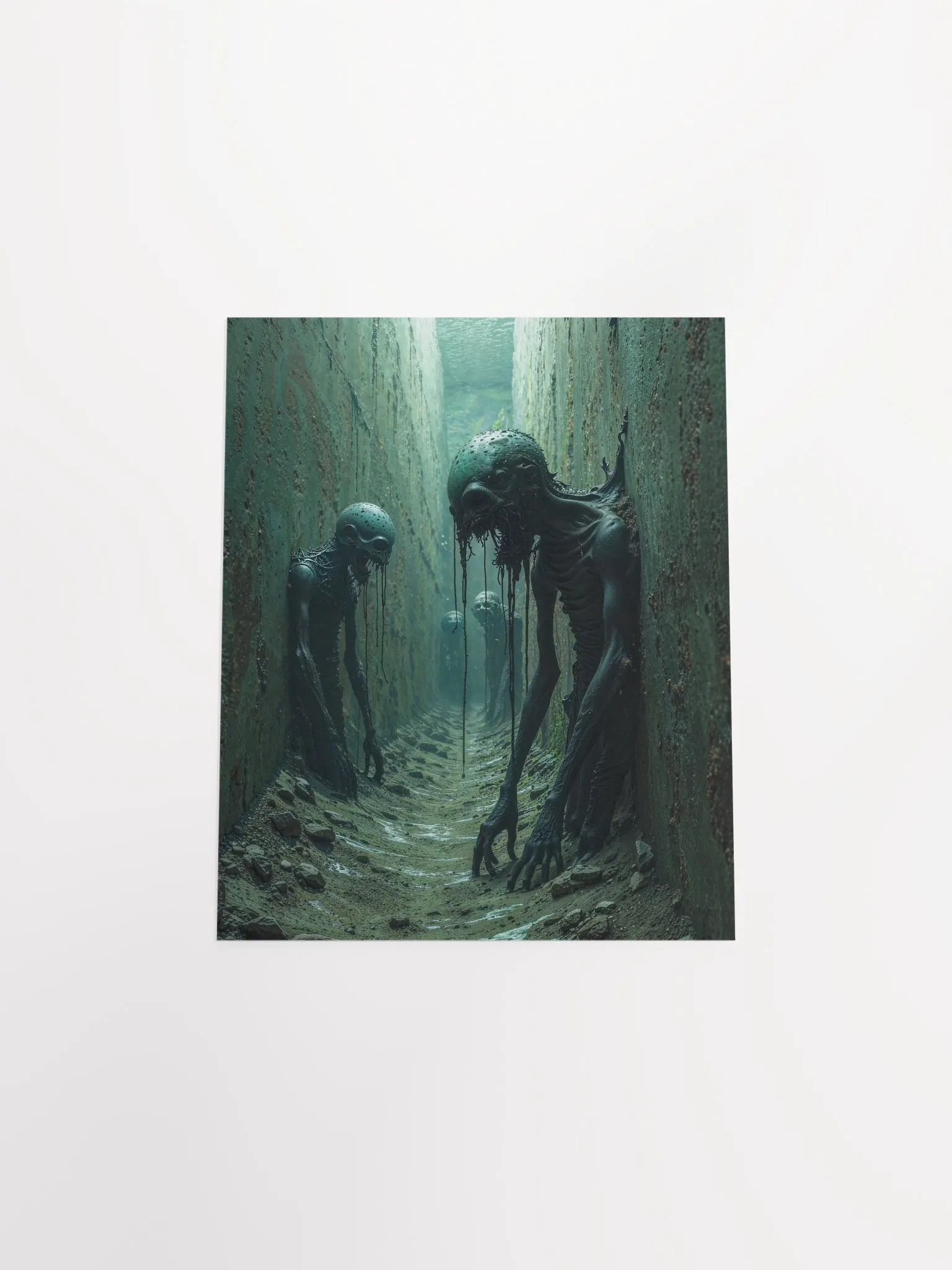 Ethereal Decay Matte Poster product image (26)