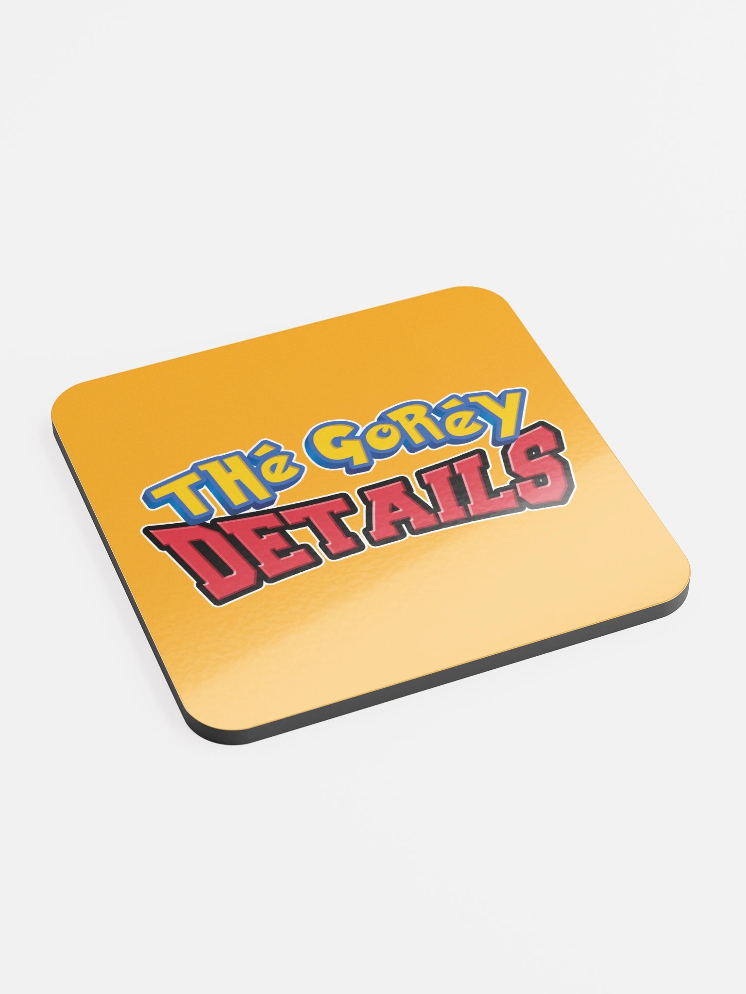 One-Hit K.O. Let's Go! - Glossed Cork Coaster product image (2)