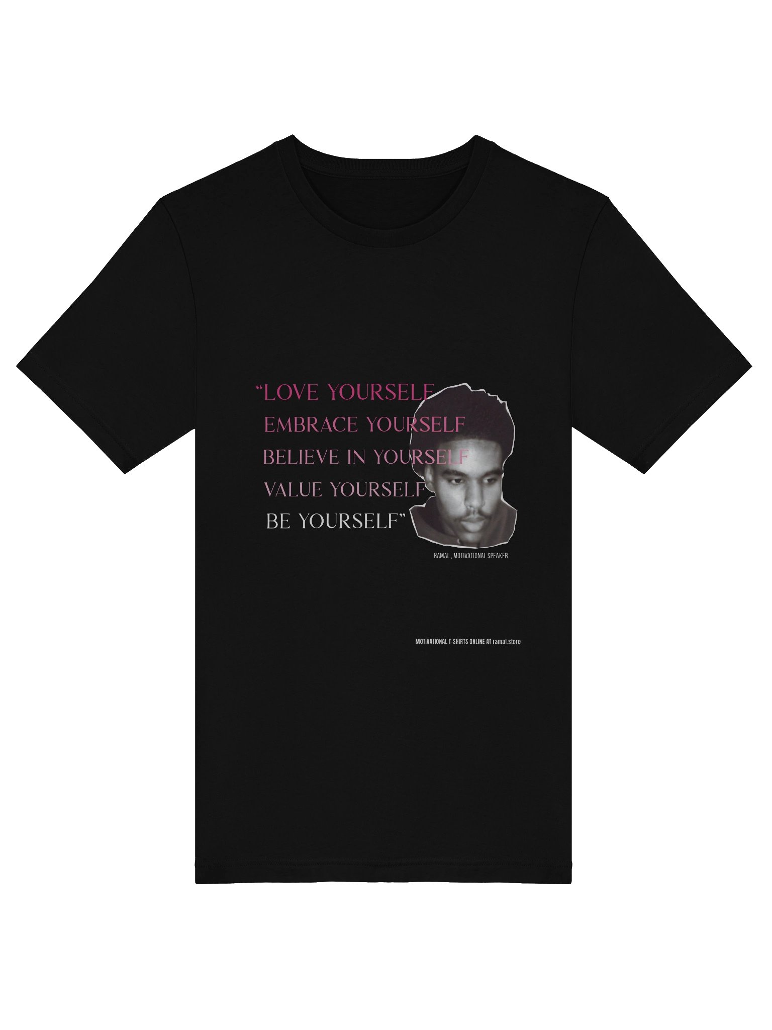 MOTIVATIONAL T-SHIRT - PINK LETTERS product image (5)