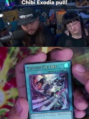 WE FINALLY PULLED IT! @allykataru #yugioh #battlesoflegend #cardopening #chibiexodia #gloriousgallery