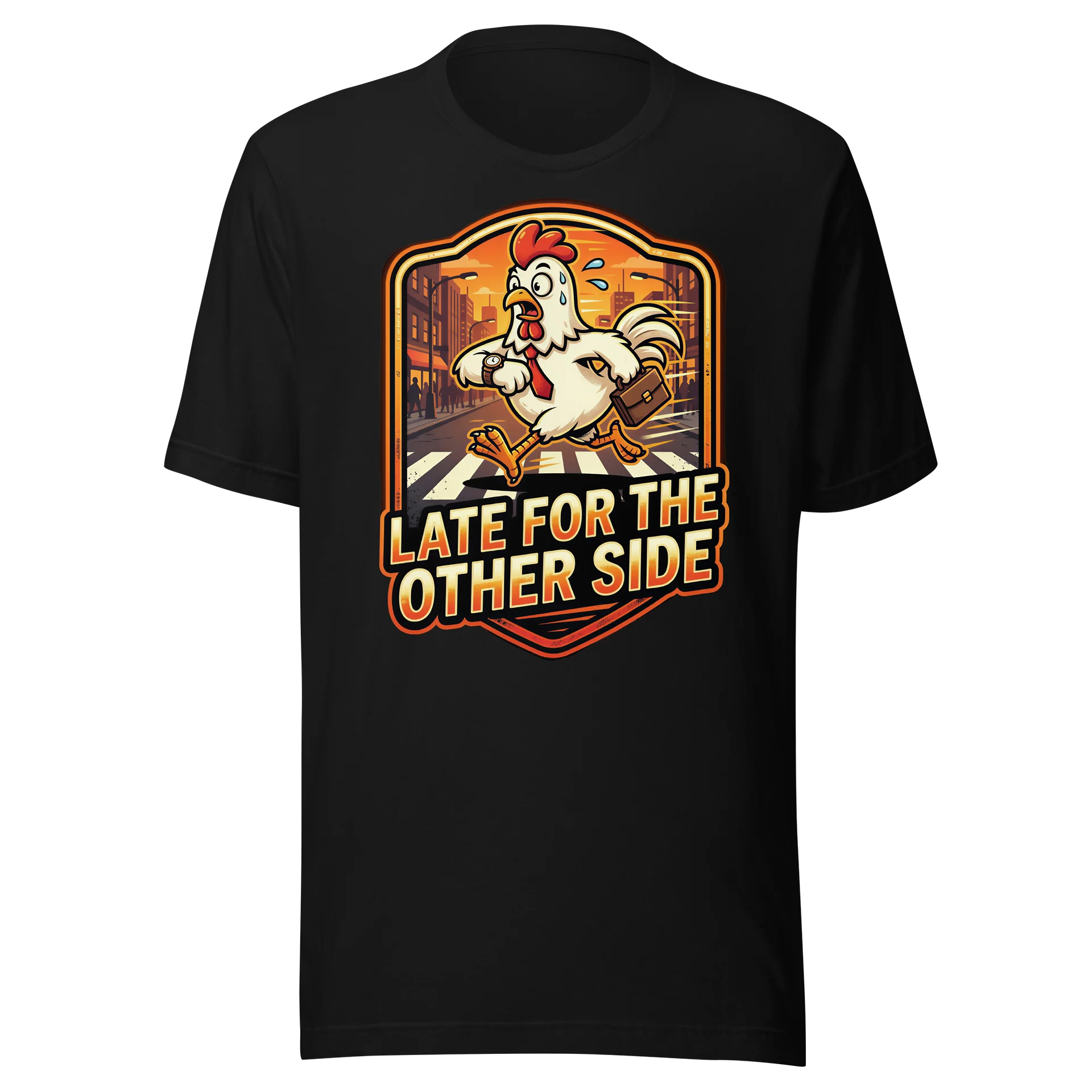 Women's Why Did The Chicken Cross The Road Tshirt product image (1)
