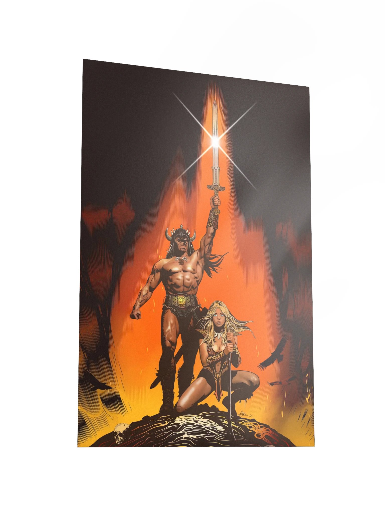 The Cimmerian - A Conan the Barbarian Movie Poster Homage product image (3)