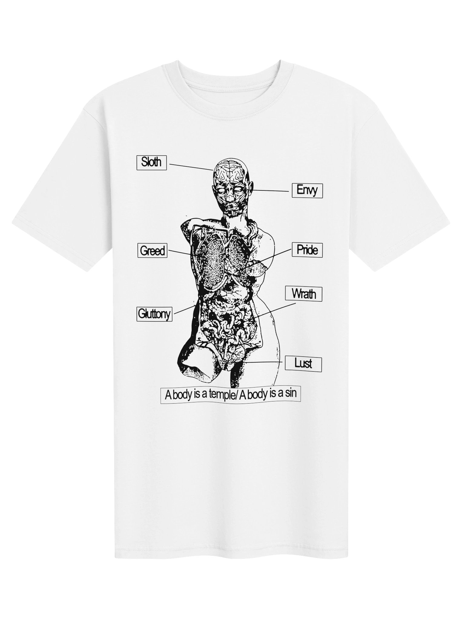 BODY - WHITE TSHIRT product image (1)
