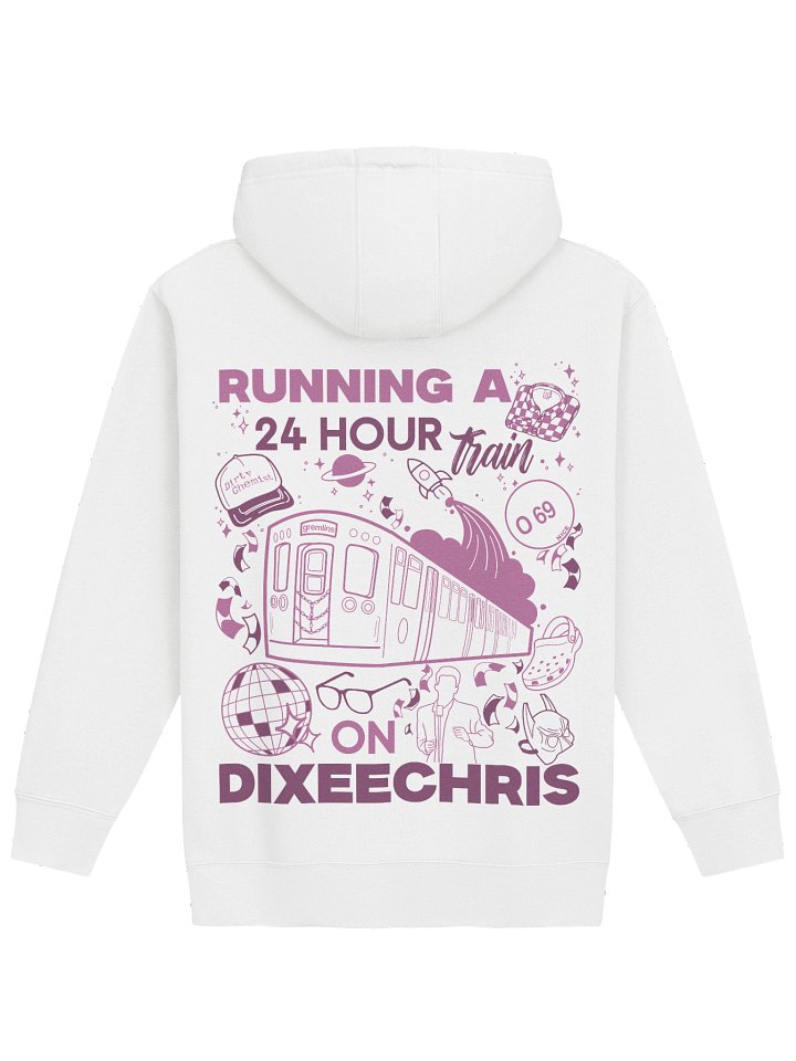 24hr Train Hoodie - Purple product image (1)