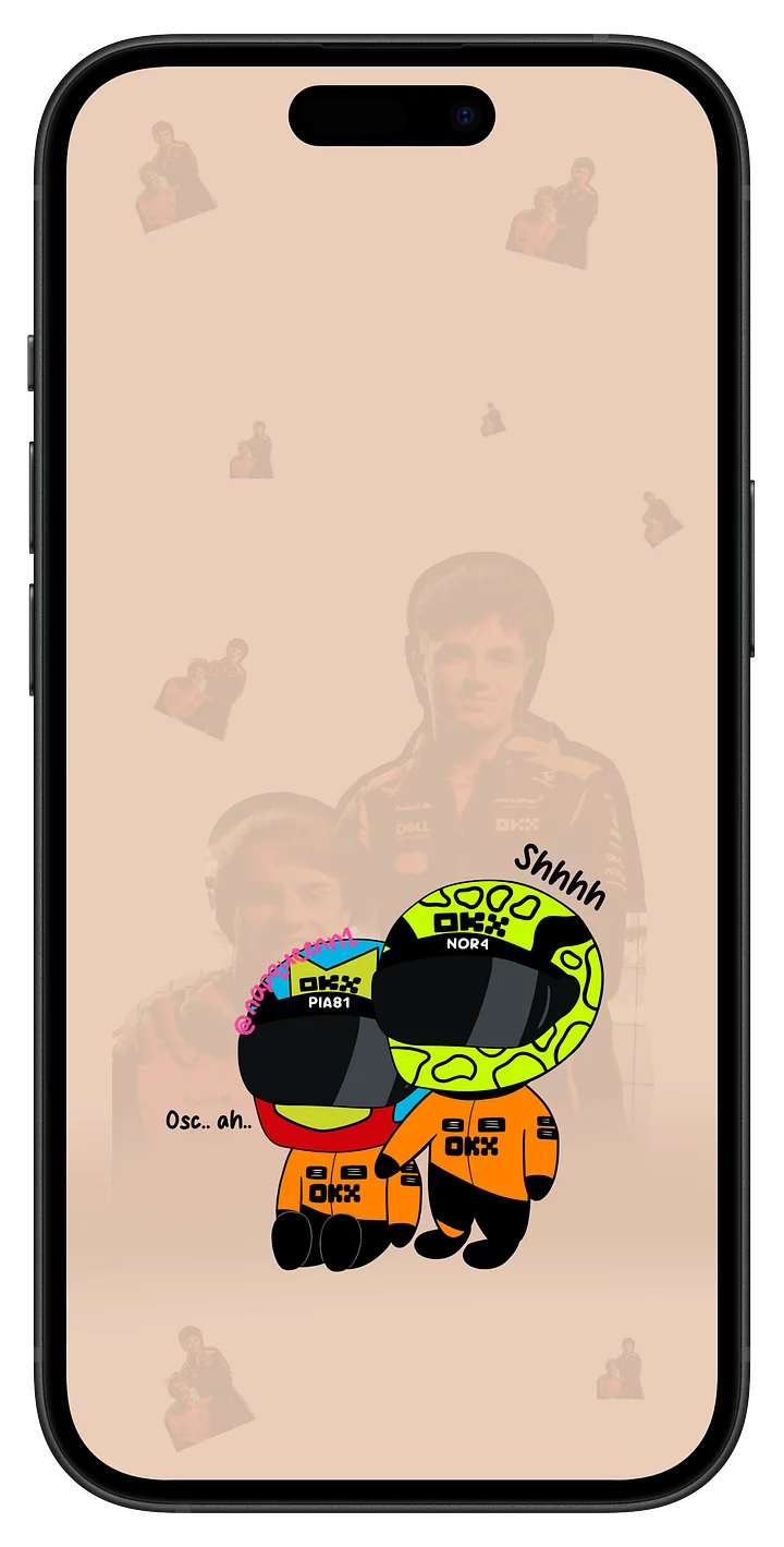 Landoscar Las Vegas GP 2024 - Phone Wallpaper product image (2)