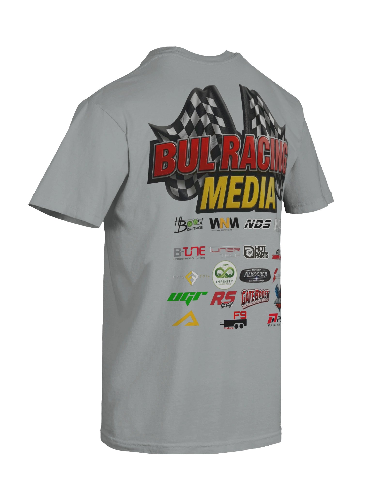 BULRACING media -Dyed Heavyweight T-Shirt Team - xxB4Yu4M5aU