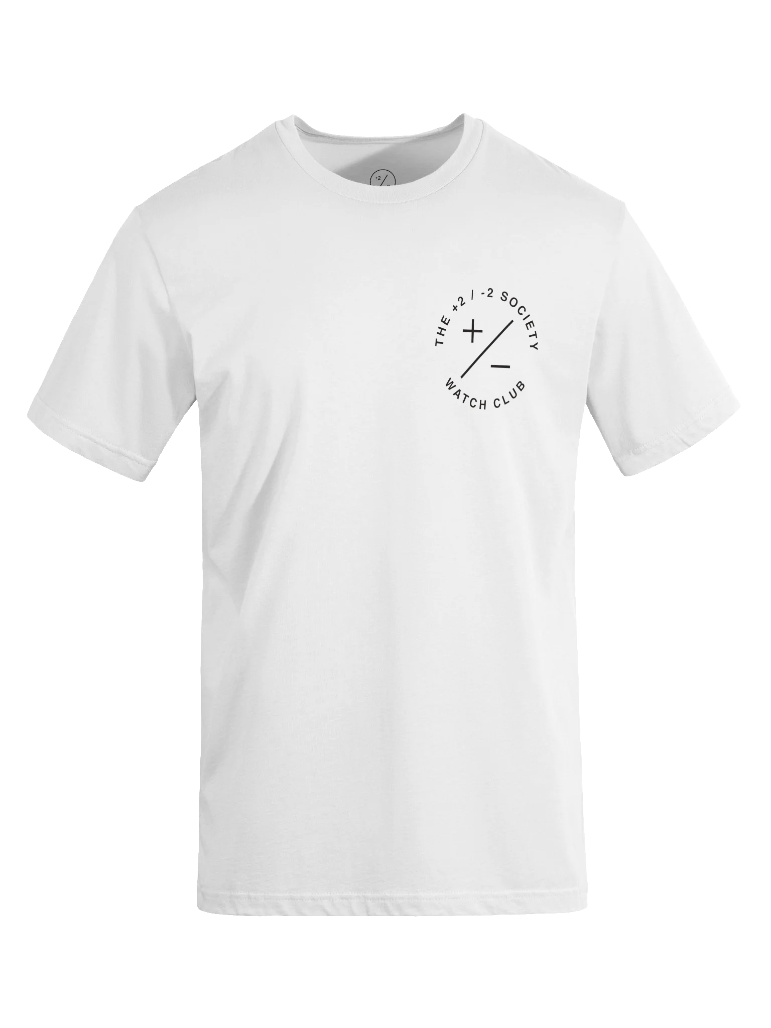 The +2 / -2 Society Club Tee - White product image (5)