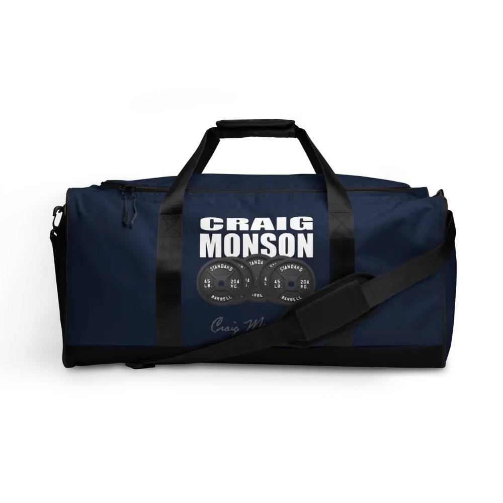 Craig Monson Barbell Signature Collection Navy Blue Gym Bag product image (1)