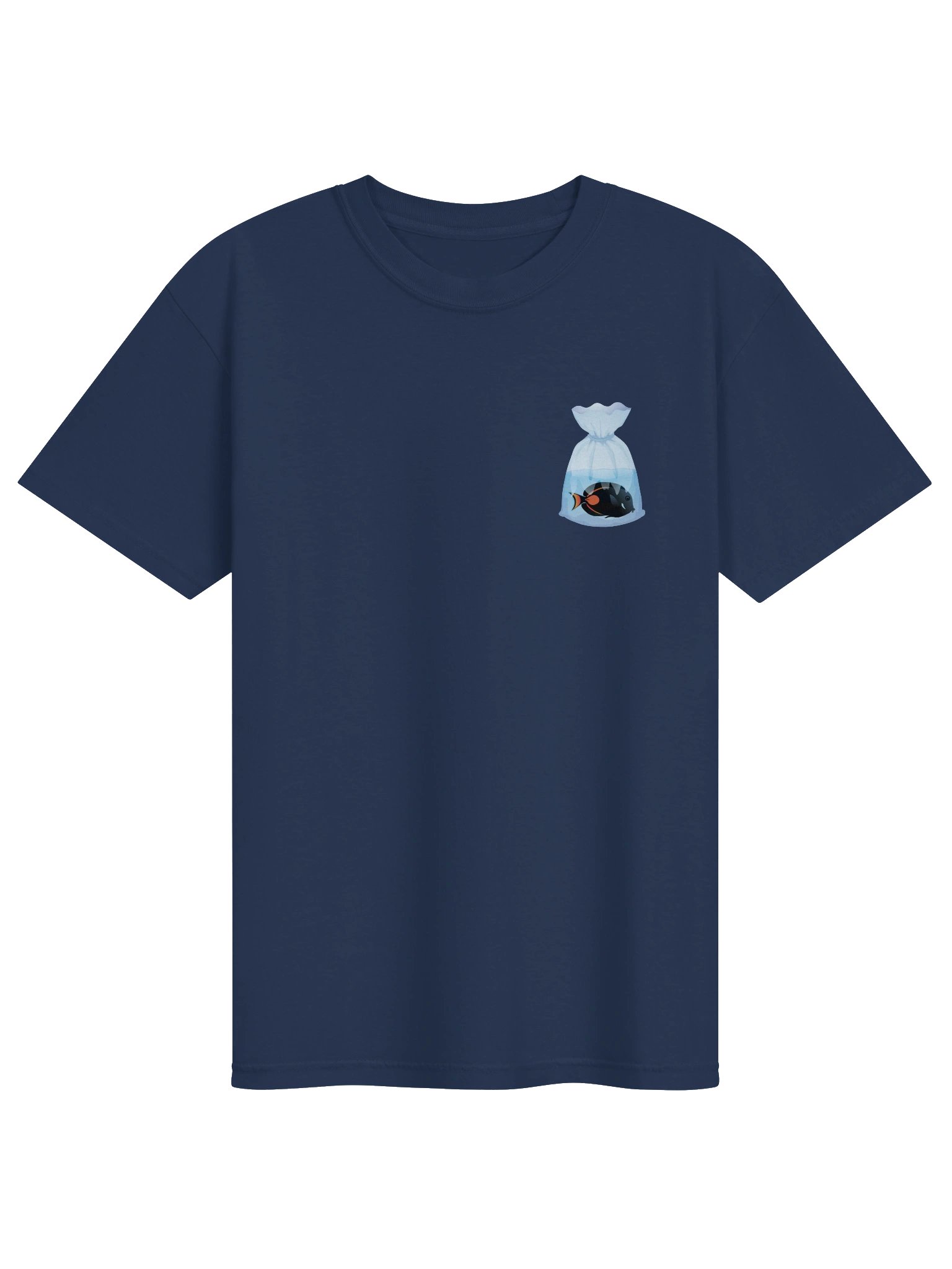 Achilles Tang Fish Bag Shirt – Funny Saltwater Aquarium & Reef Tank Graphic Tee product image (5)