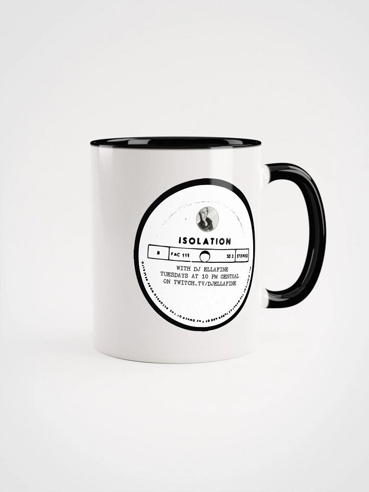 Isolation Logo - Black and White Mug product image (1)