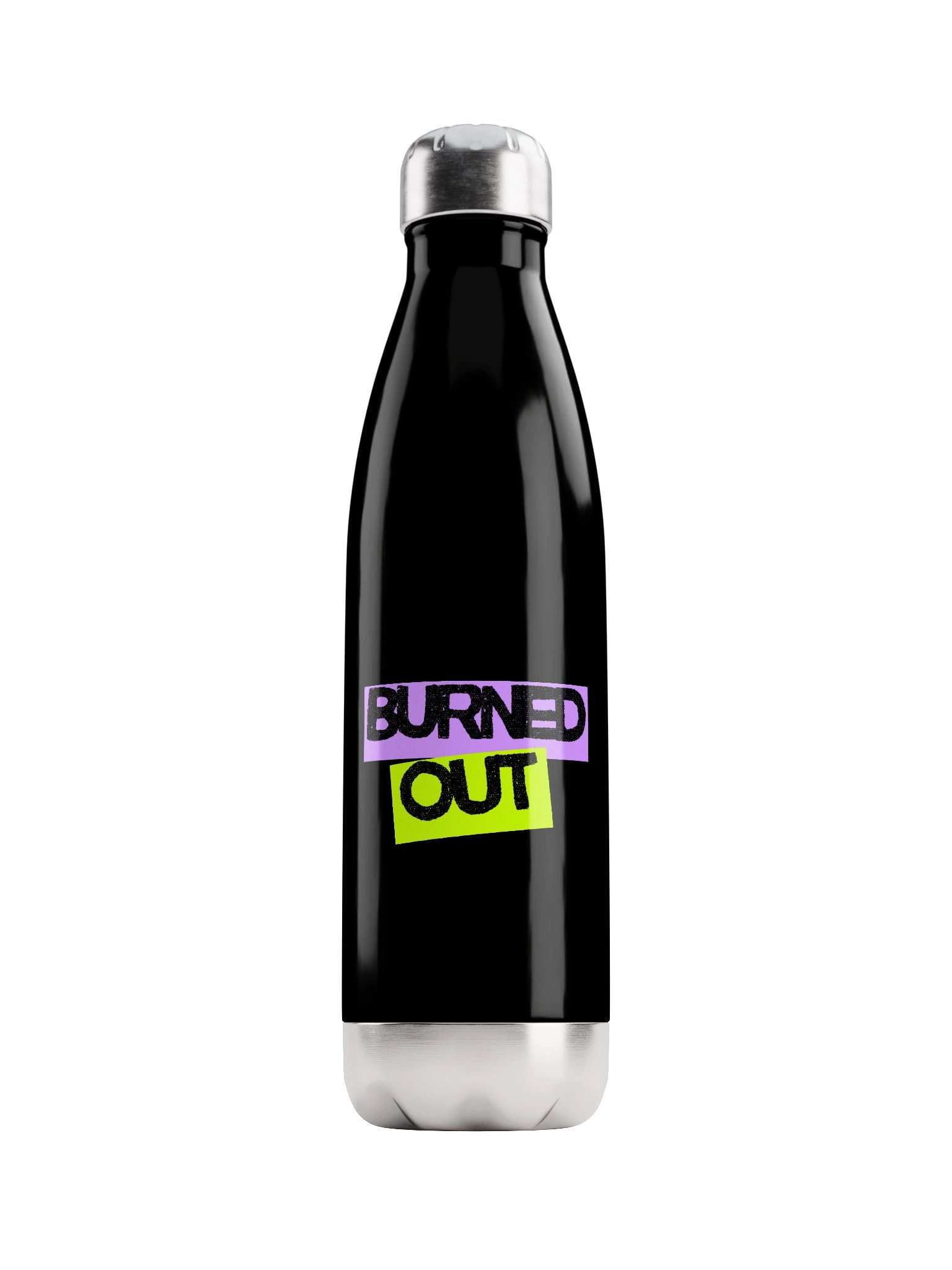 Burned Out Water Bottle product image (1)
