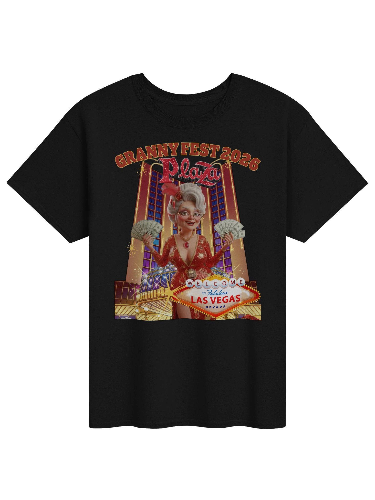 Granny Fest 2026 Vegas T-Shirt product image (1)
