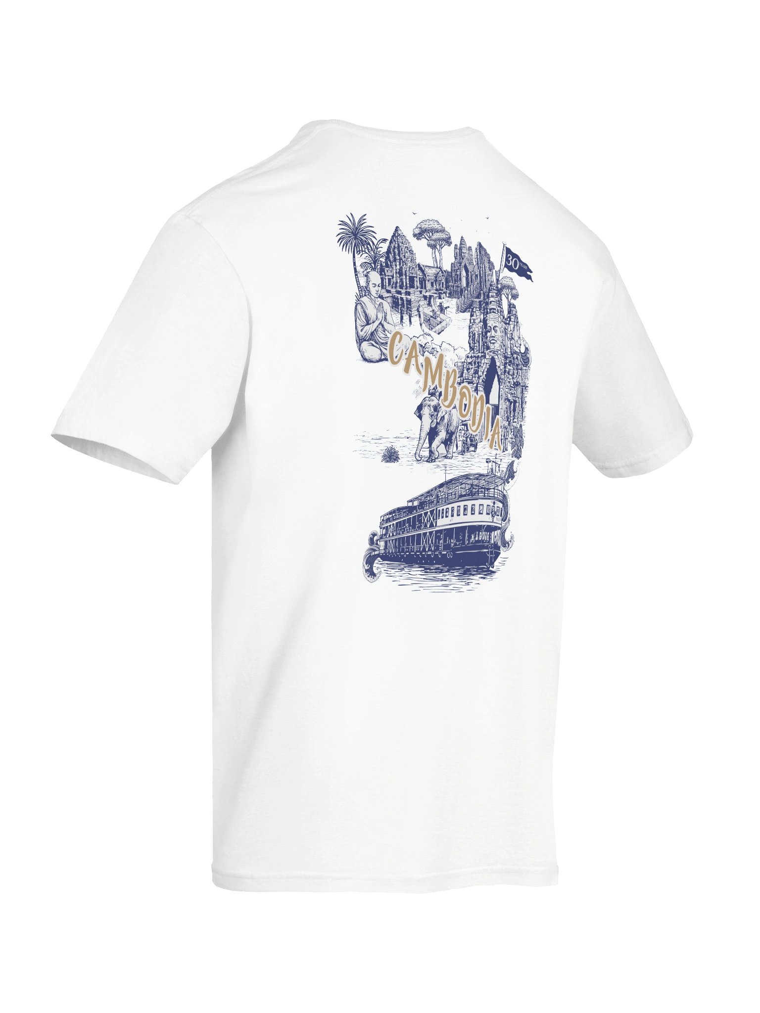 30th t-shirt - Cambodia product image (12)
