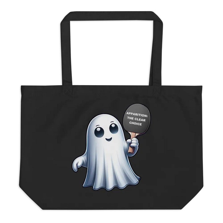 Apparition: The Clear Choice Eco-Friendly Tote Bag product image (1)