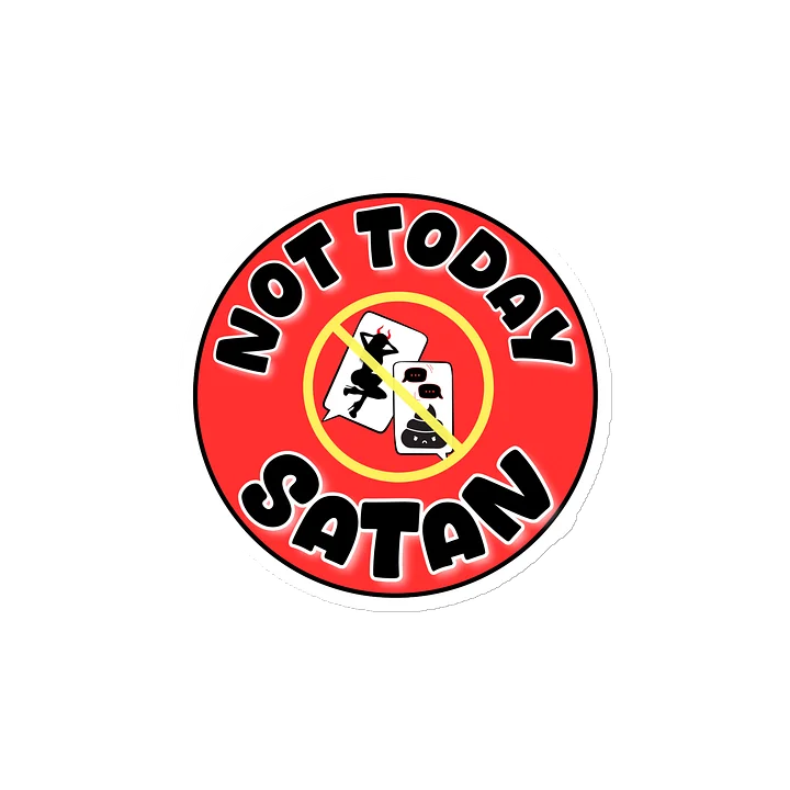 Not Today, Satan | Magnet product image (2)