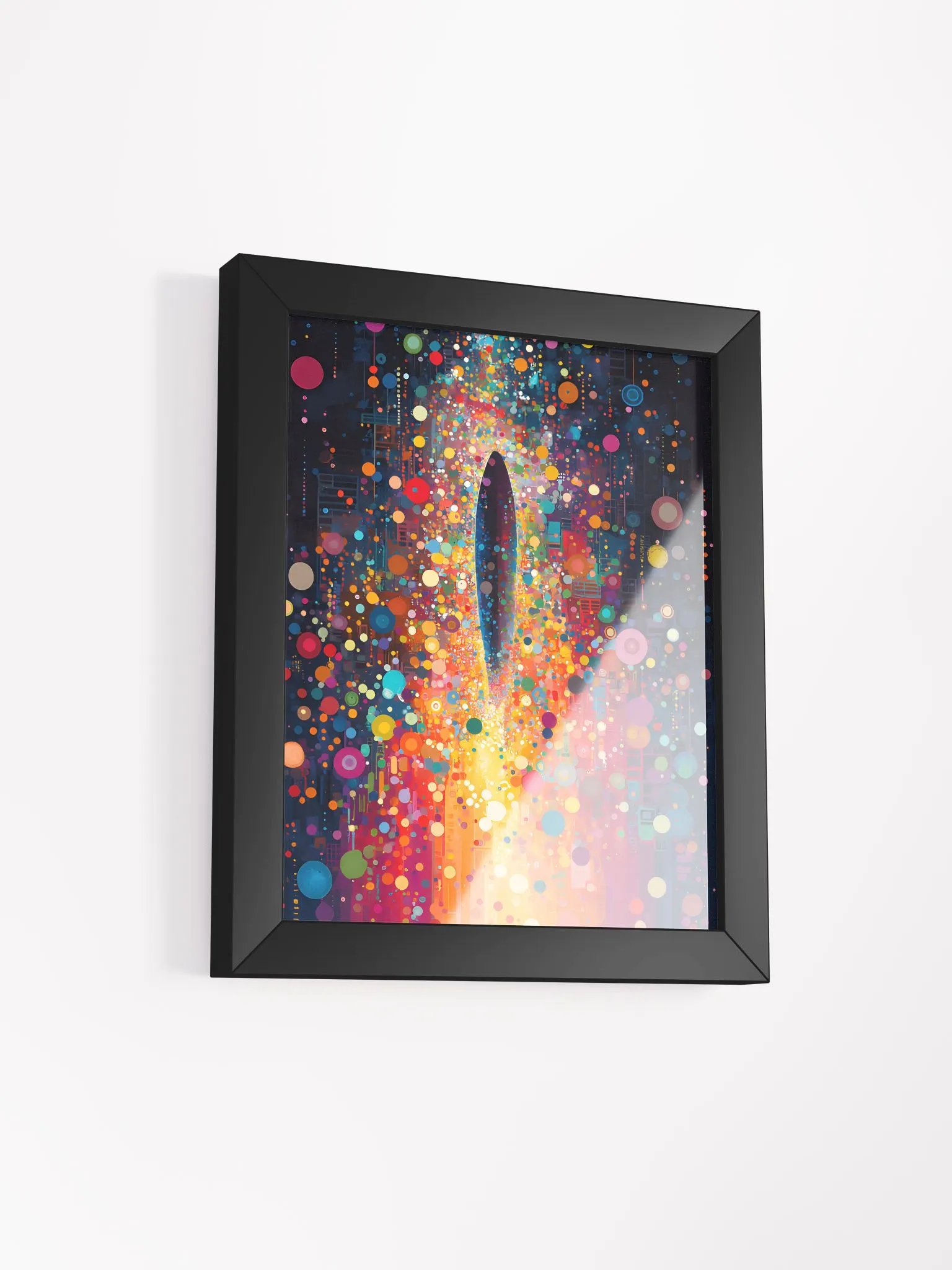Framed wall art, title 'Gush' product image (12)