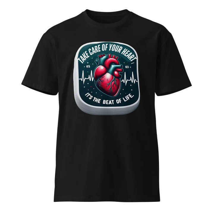Heartbeat of Life Unisex Premium Tee product image (1)