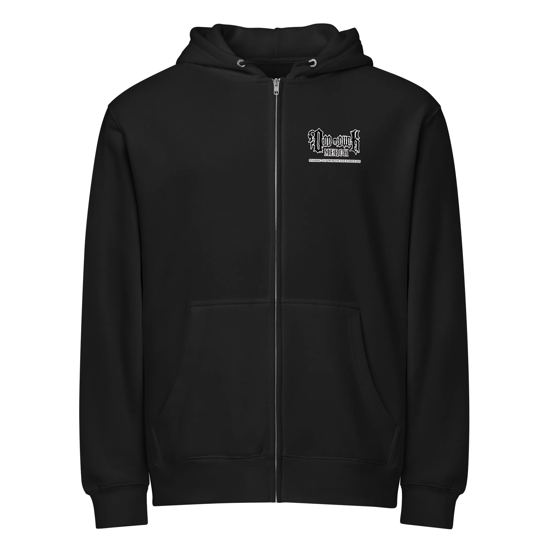 Odd Duck Merch Occult Zip Up Hoodie product image (1)