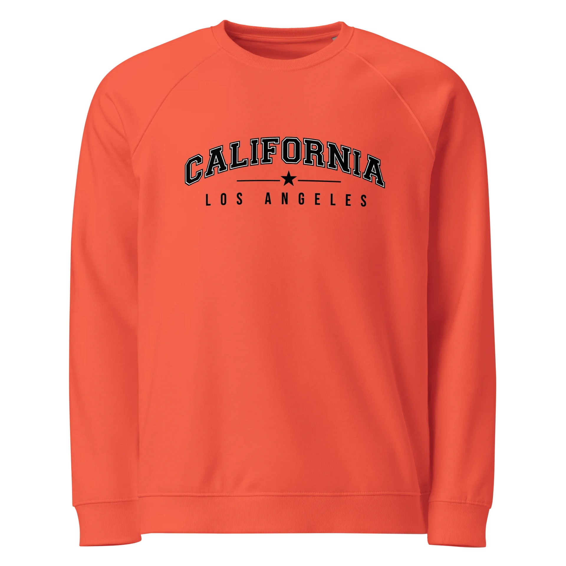 California | Los Angeles Organic Raglan Sweatshirt product image (1)