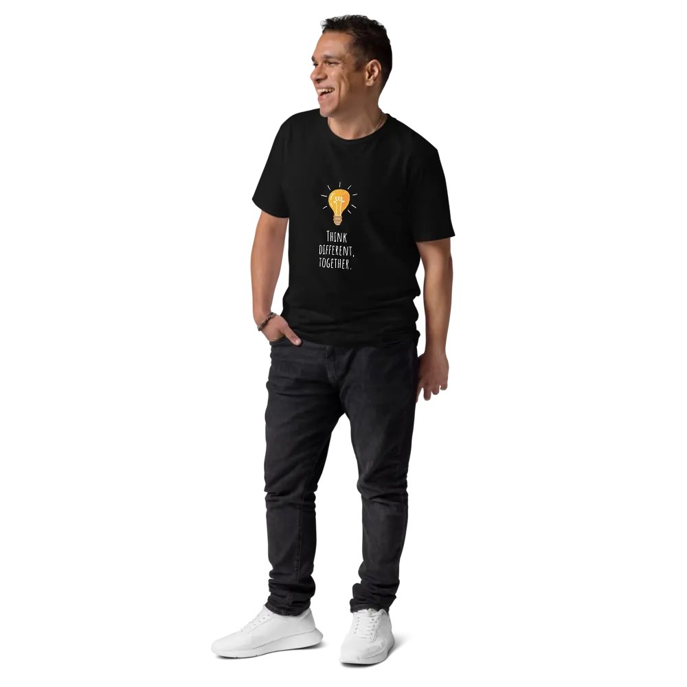 THINK DIFFERENT, TOGETHER. T-Shirt - 100% cotton product image (14)
