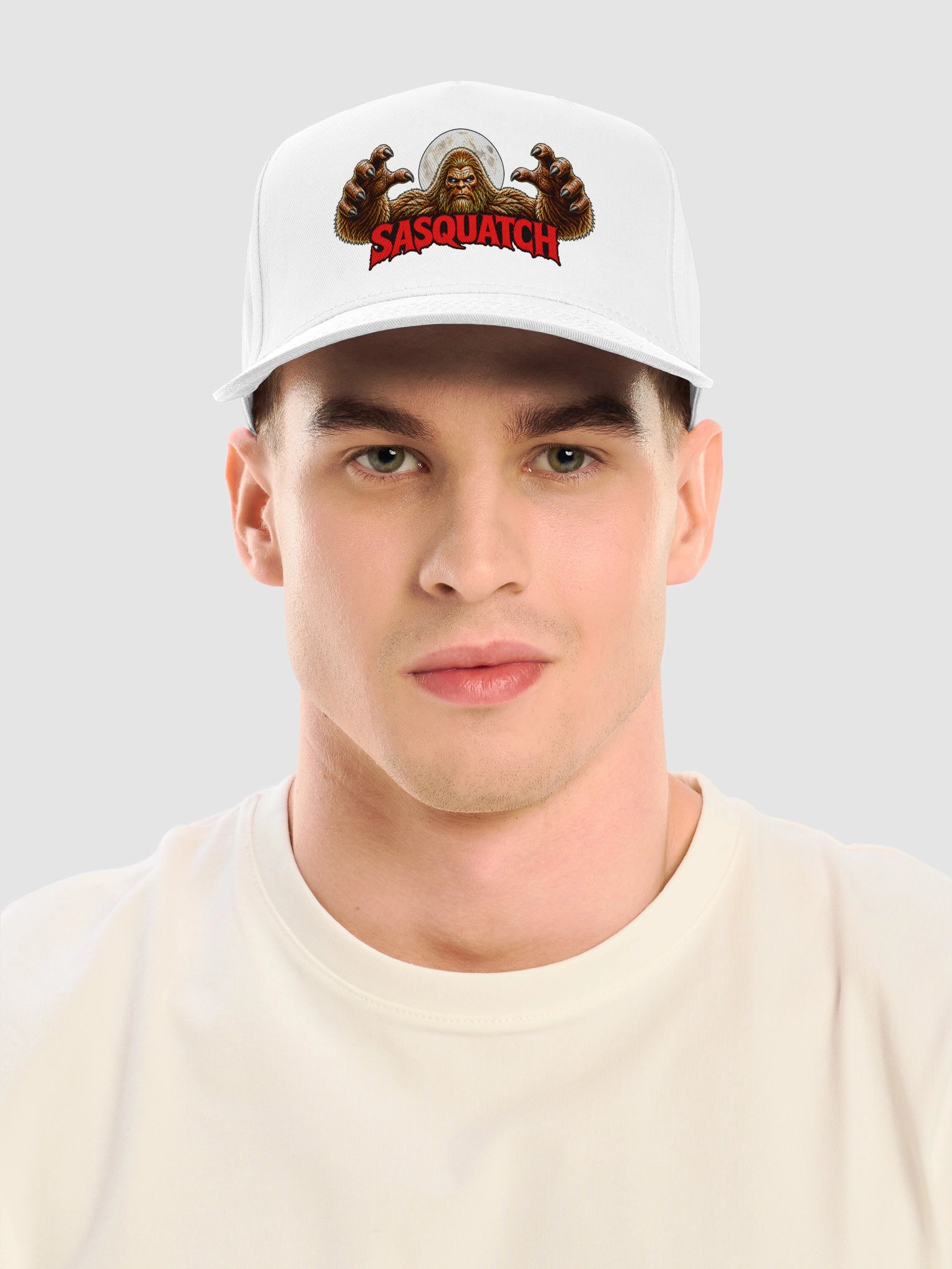 Sasquatch Cap — Forest Legend - White product image (3)