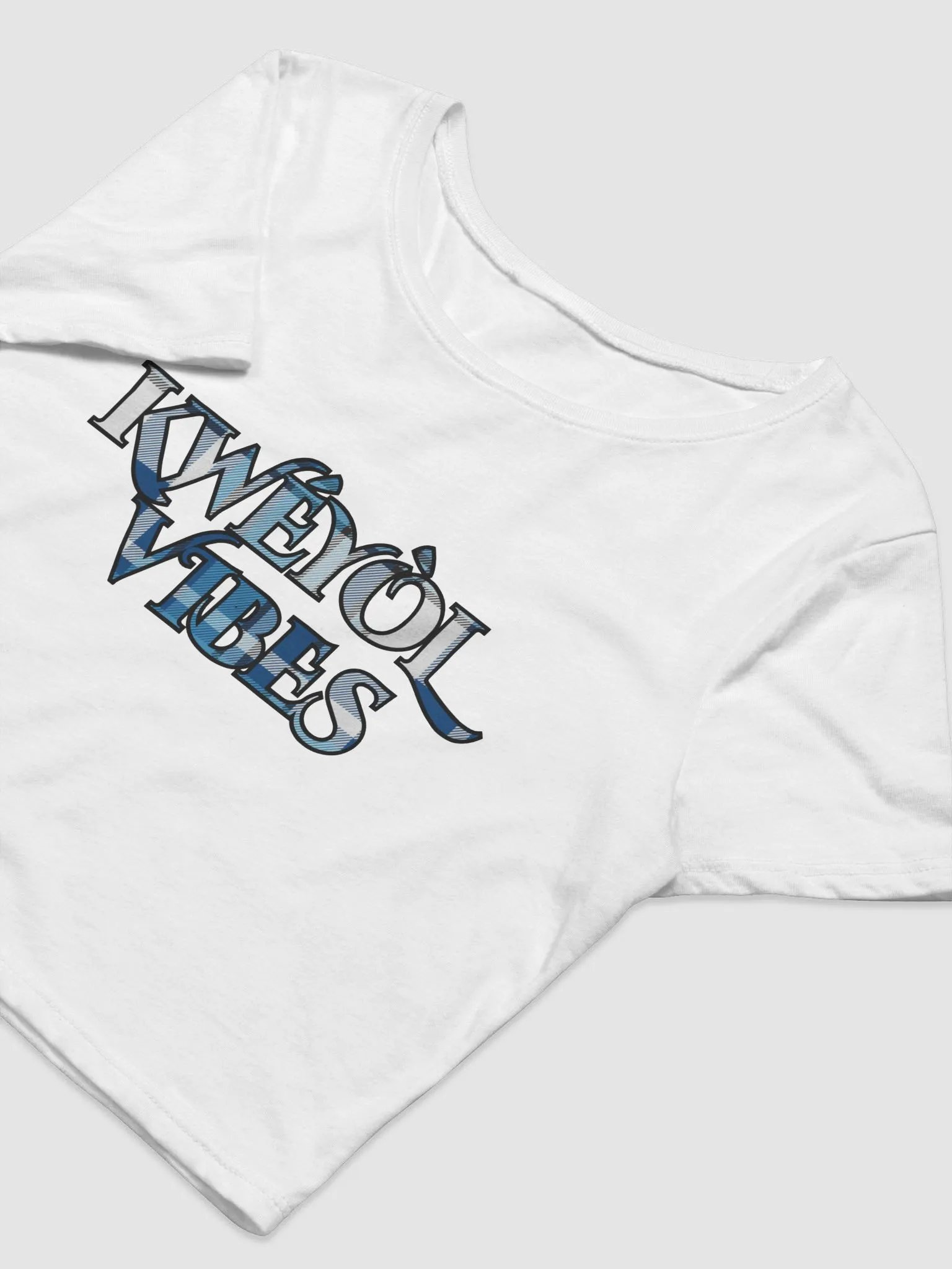 KWÉYÒL VIBES Women's Crop Tee product image (28)