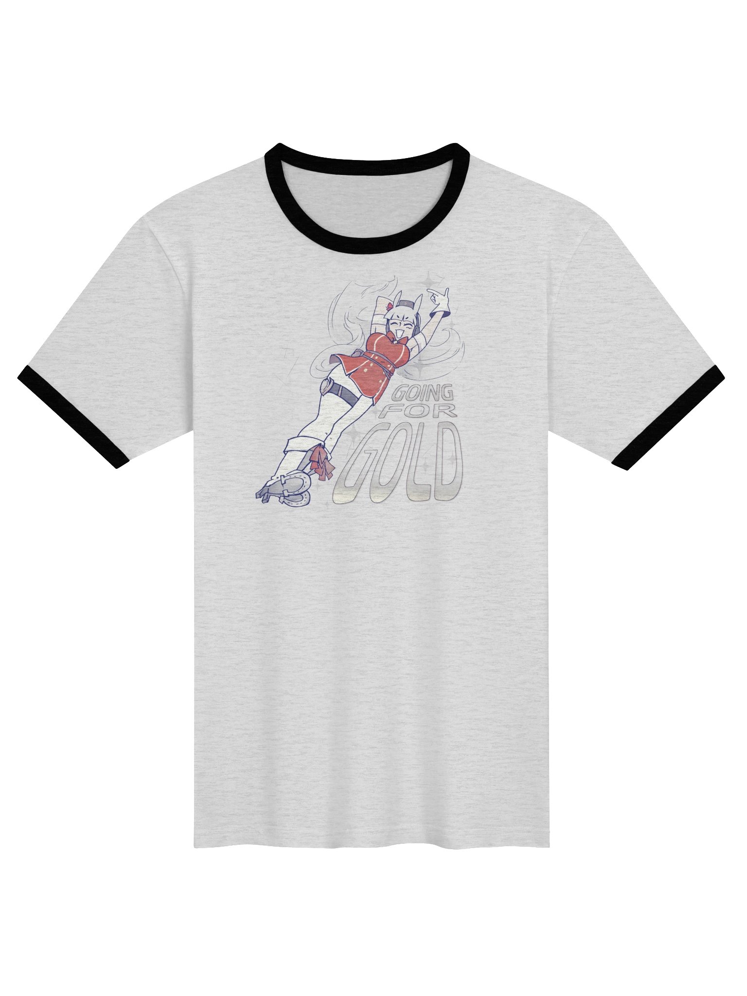Going for Gold Tee (gray) product image (1)