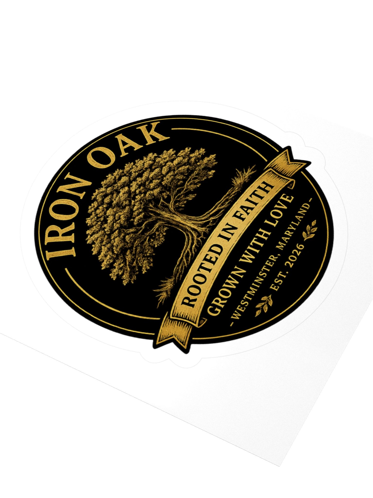Rooted in Faith Sticker product image (3)