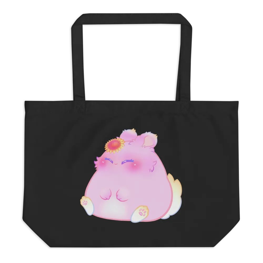 Bun Flower Tote Bag product image (1)