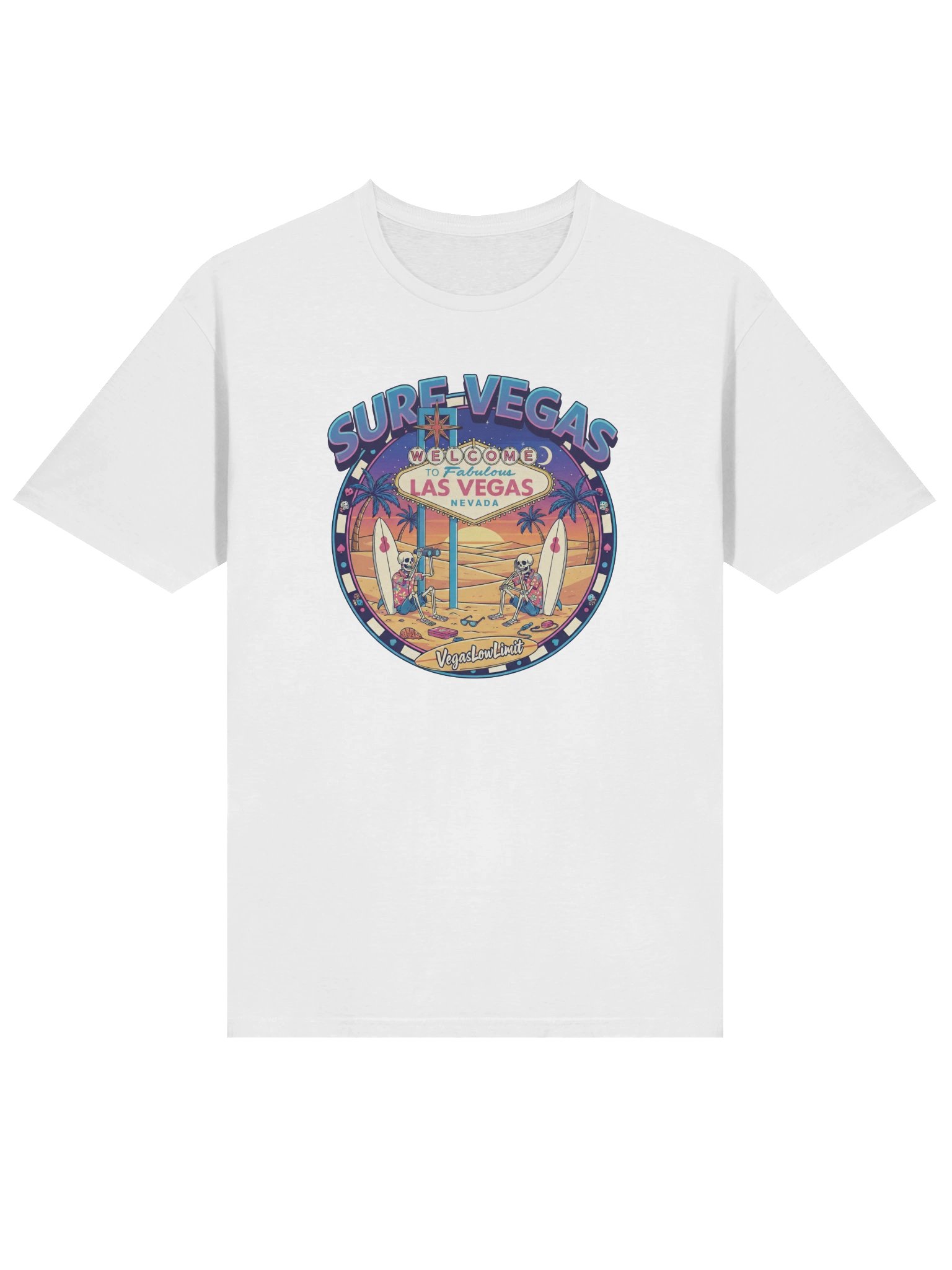 Surf Vegas Sunset T-Shirt product image (88)