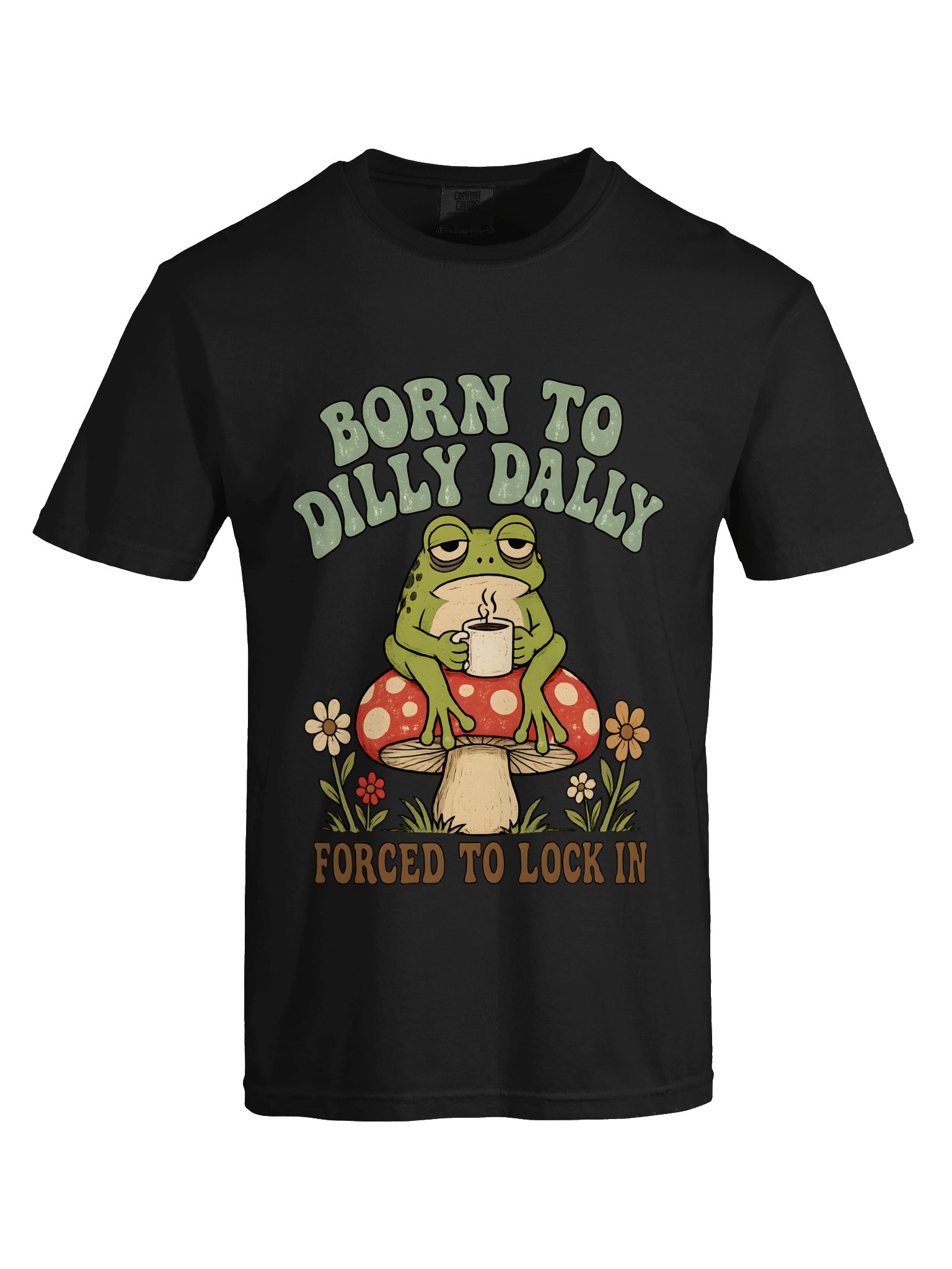 Born To Dilly Dally Frog Tee product image (61)