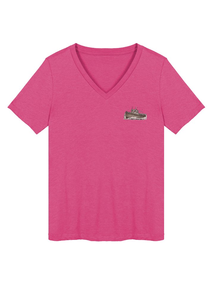 Chronicles Ladies Pink Vee Tee product image (1)