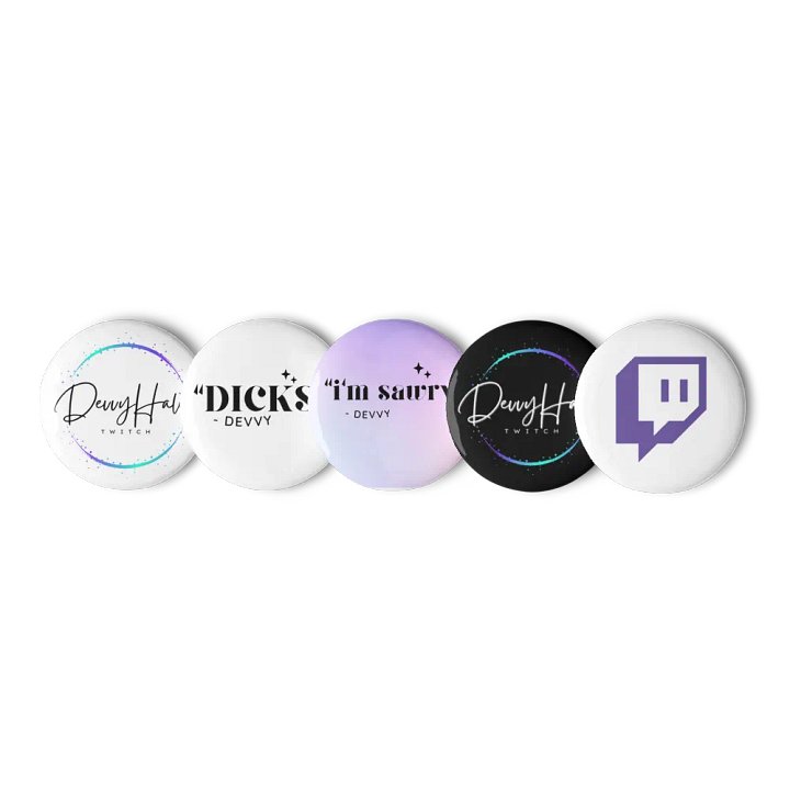 Devvy Twitch Pins product image (3)