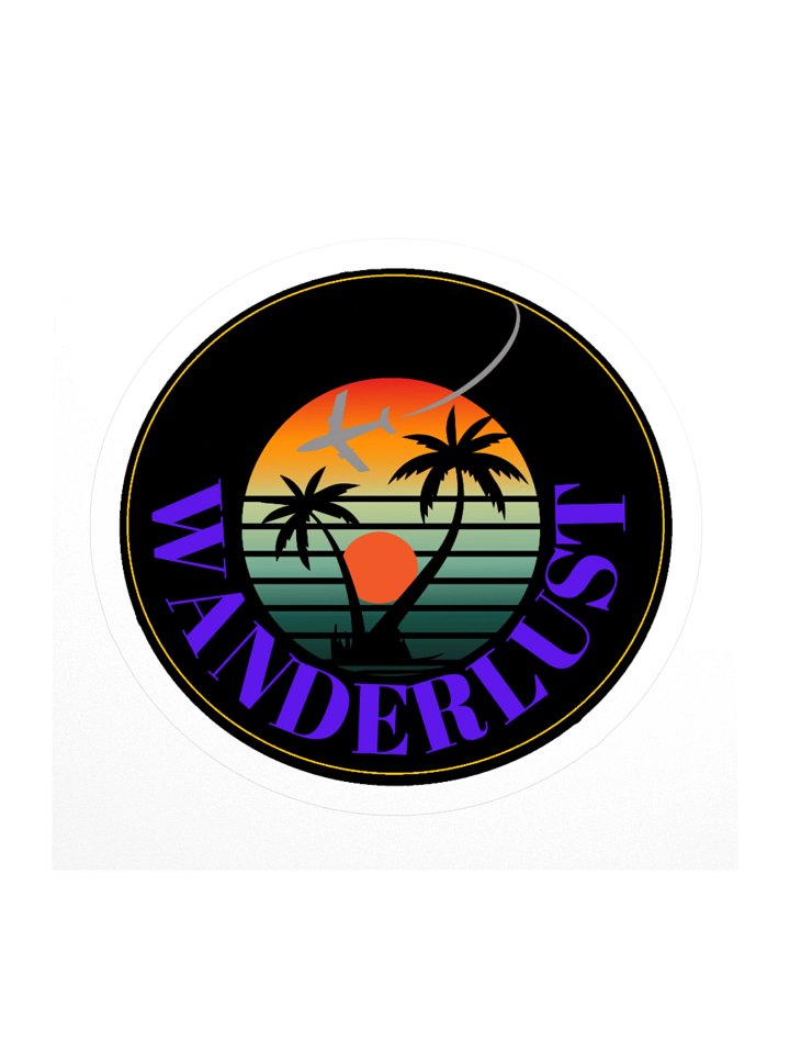 Wanderlust Sticker product image (1)