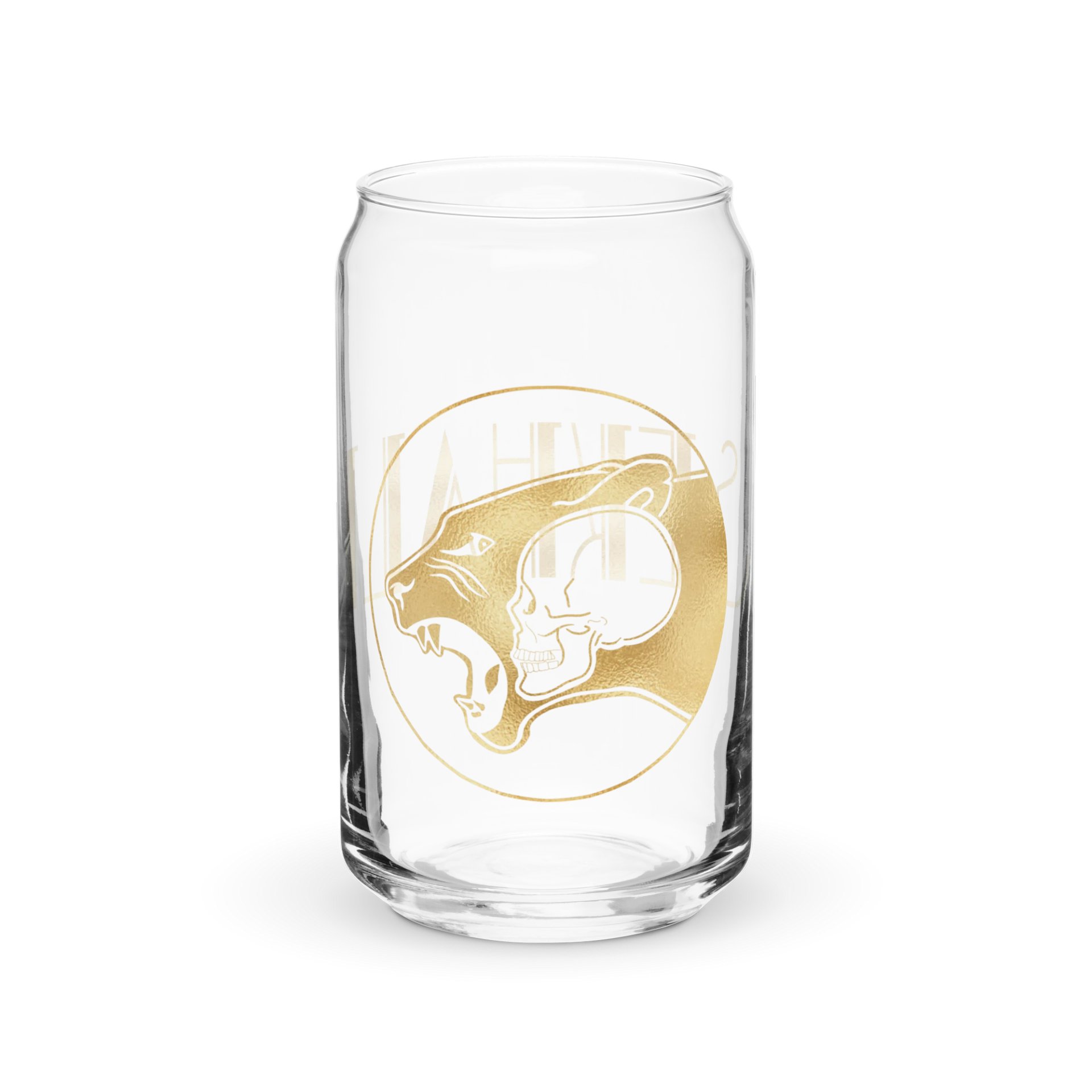 Logo Gilded Can-Shaped Glass product image (1)
