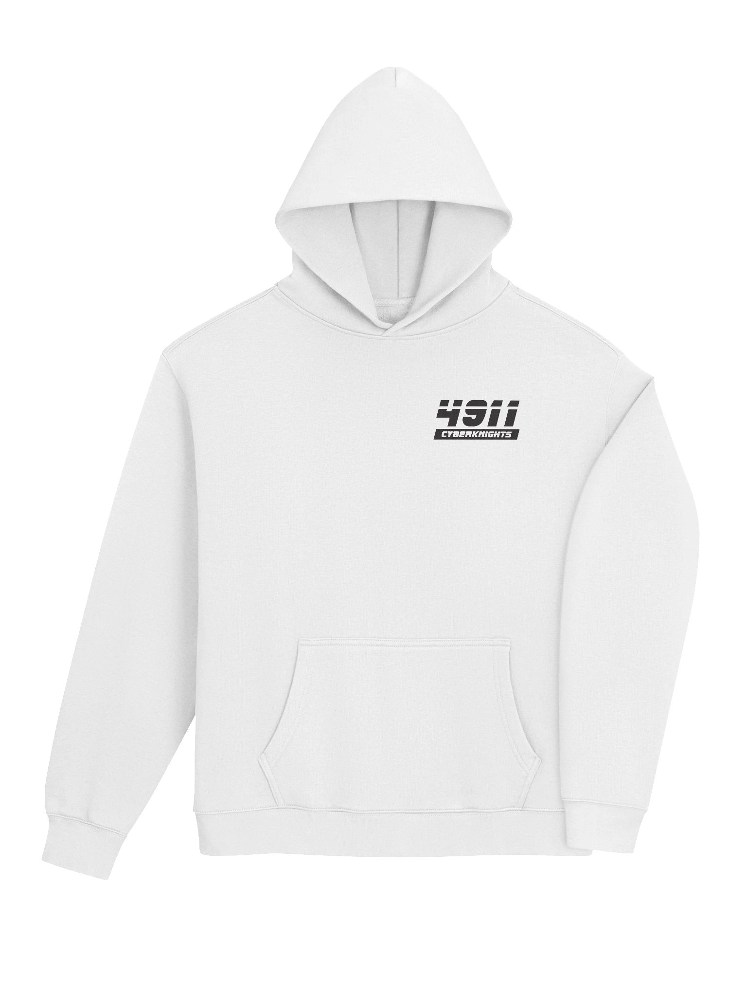 White 4911 Cyberknights Hoodie product image (4)