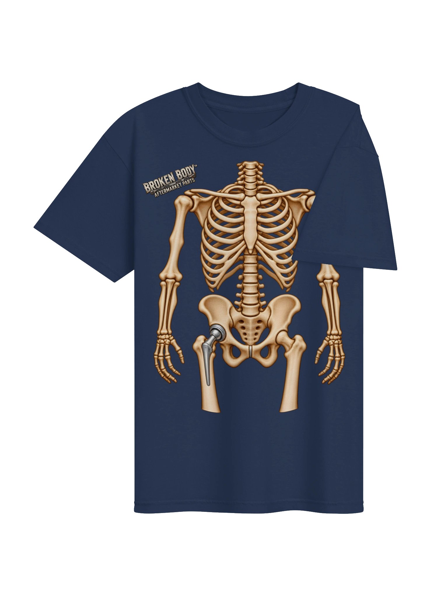 Hip Replacement Shirt — Aftermarket Parts Right Hip Front & Back Tee | Rebuild Shop product image (5)
