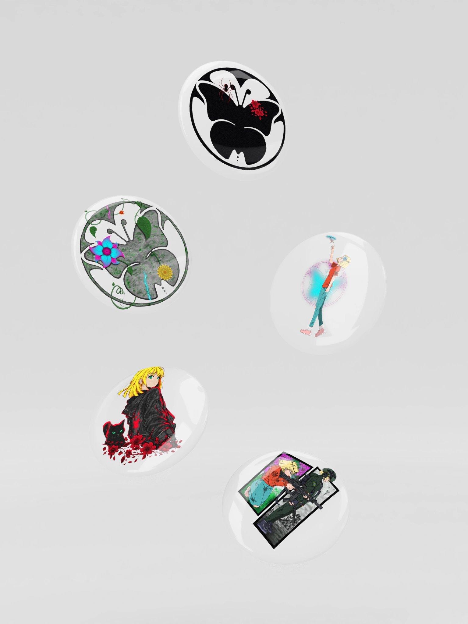Mixed Collection Enamel Pins product image (5)