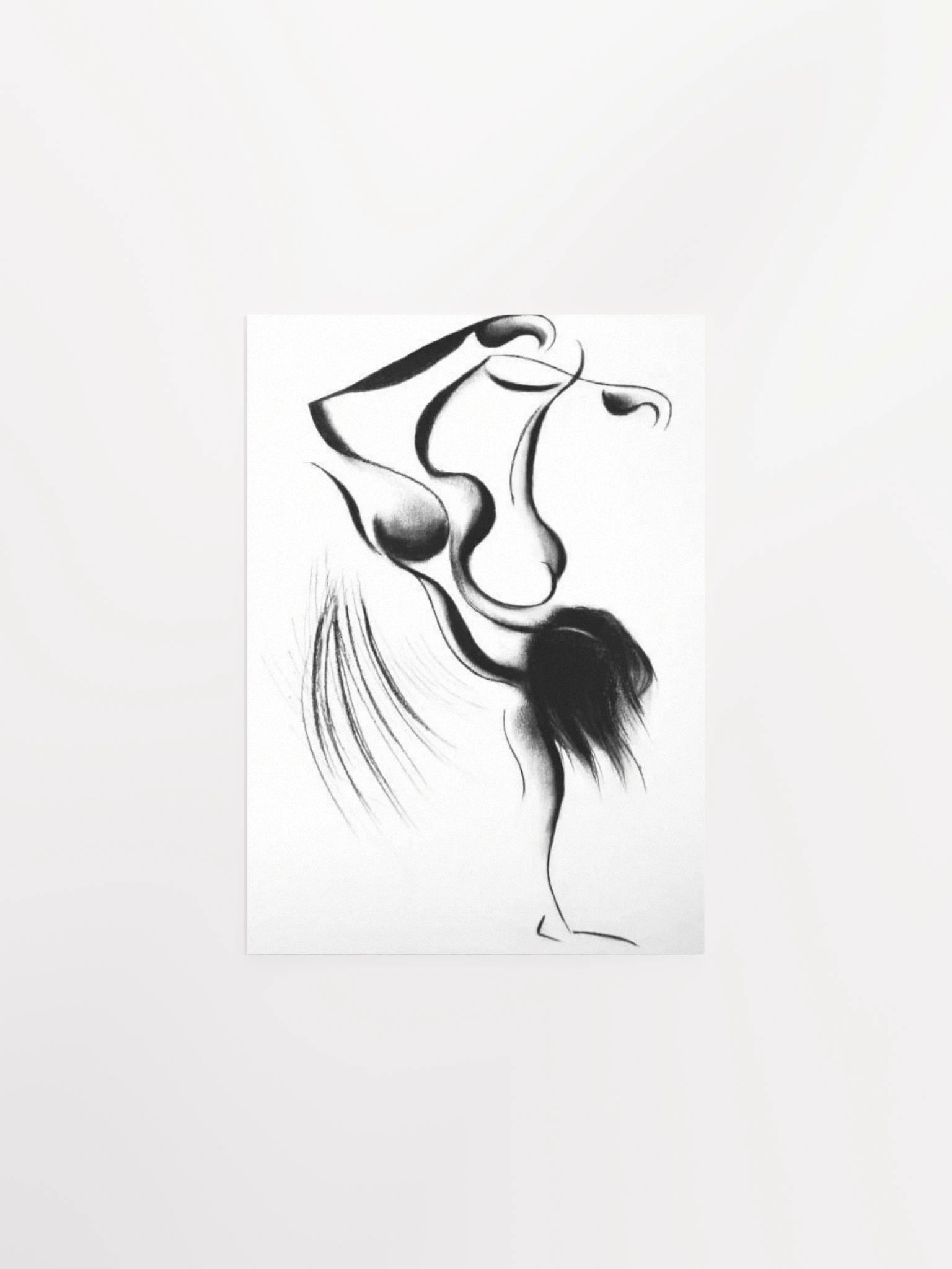 ‘Like a Feather’ Art Poster Print product image (1)