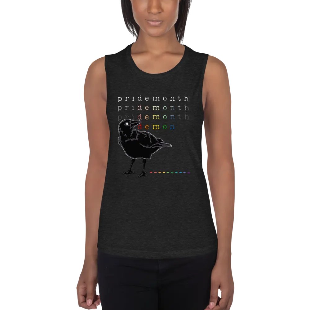 priDEMONth tank (crow) product image (2)