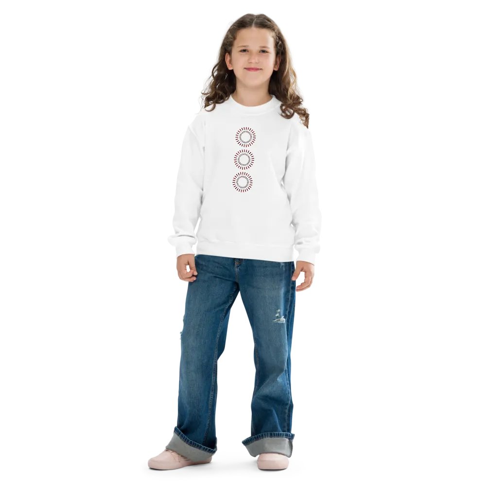 Red Circle Youth Sweatshirt product image (6)