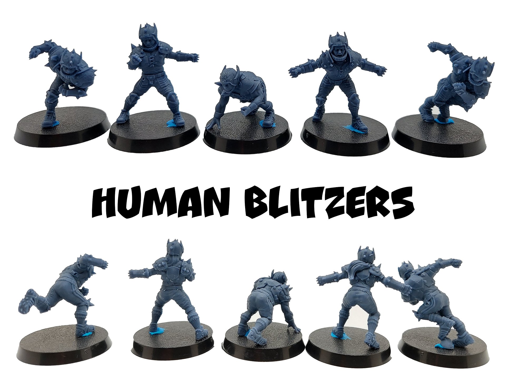 Human Fantasy Football Team - UGNI Miniatures product image (2)