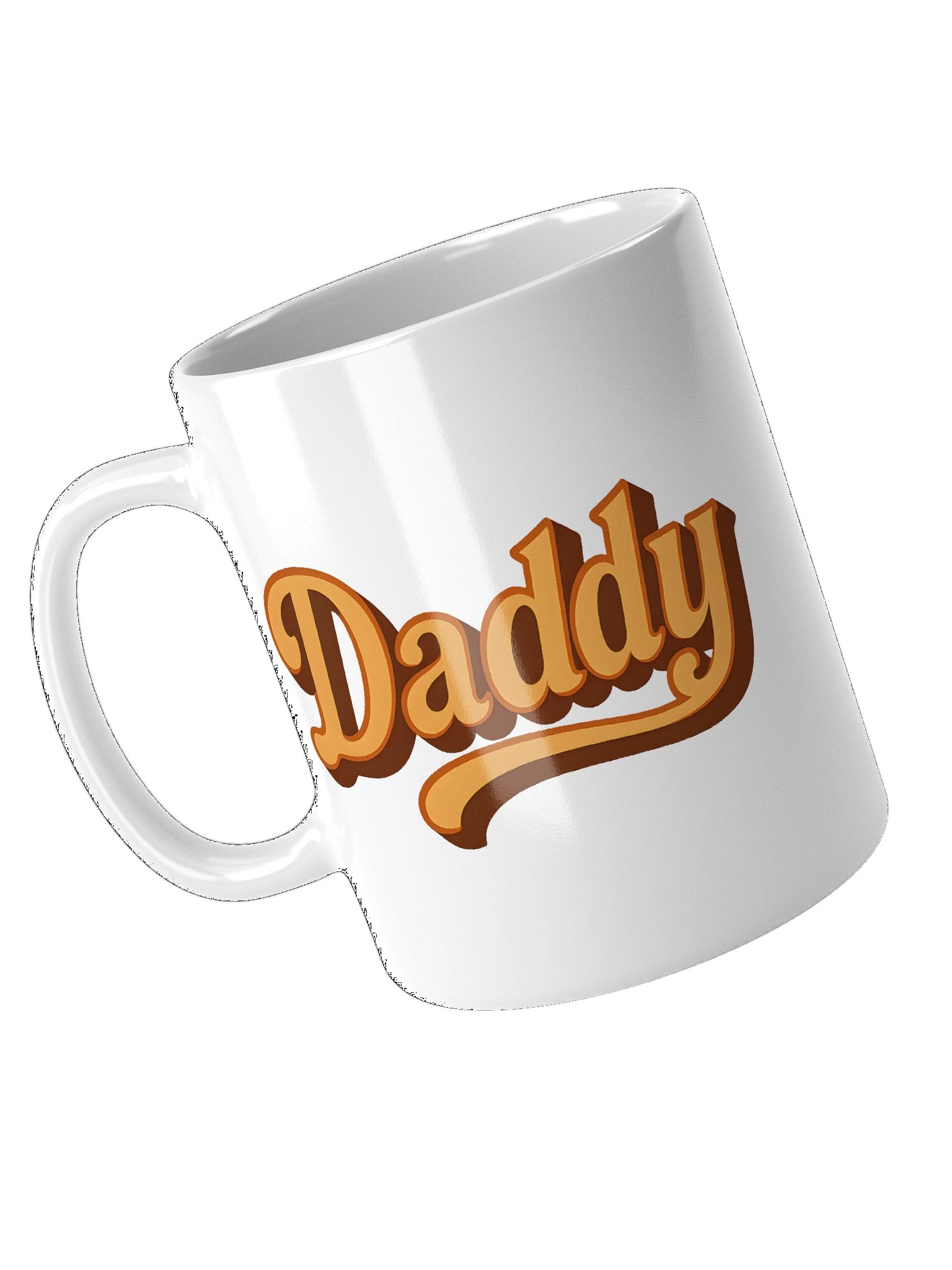 Retro Daddy Typography Design - Vintage Bold Script Mug product image (11)