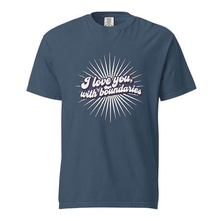 “I Love You With Boundaries” Midnight T-Shirt product image (1)